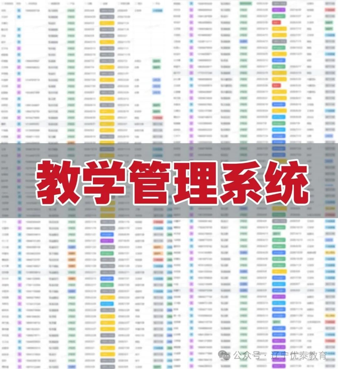 优泰教育教学管理系统